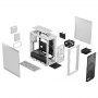 Fractal Design | Meshify 2 Compact Lite | Side window | White TG Clear | Mid-Tower | Power supply included No | ATX - 5
